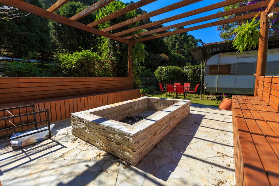 Outdoor Fire Pits & Fireplaces in Fresno & Clovis — Longhorn Landscapes, Fresno & Clovis, CA